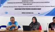Permalink ke Tingkatkan Kompetensi SDM Berbasis Digital, Sekteriat DPRD Sulbar Gelar  Bimtek “Garis SDK Siap”,